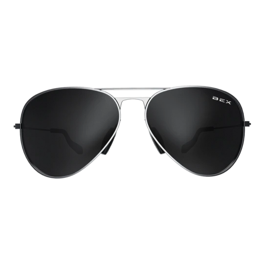 BEX Silver And Gray Wesley Sunglasses 1 BEX Silver And Gray Wesley Sunglasses