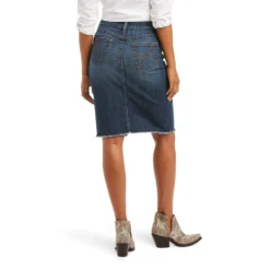 Ariat Women's Goldie Denim Skirt 8 Ariat Women's Goldie Denim Skirt -Western Cowboy Equipment Store 10036103 back