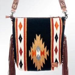 American Darling Black & Gold Aztec Bag -Western Cowboy Equipment Store 118647 G