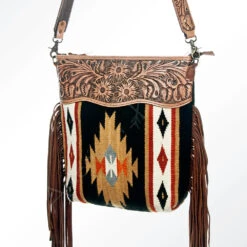 American Darling Black & Gold Aztec Bag -Western Cowboy Equipment Store 118647 z