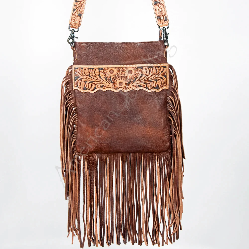 American Darling Conceal Carry Leather/Tool/Fringe Messenger Bag 1 American Darling Conceal Carry Leather/Tool/Fringe Messenger Bag