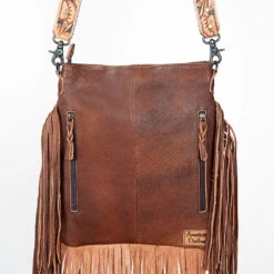 American Darling Conceal Carry Leather/Tool/Fringe Messenger Bag 8 American Darling Conceal Carry Leather/Tool/Fringe Messenger Bag -Western Cowboy Equipment Store 121220 G