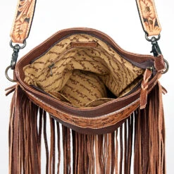 American Darling Conceal Carry Leather/Tool/Fringe Messenger Bag 10 American Darling Conceal Carry Leather/Tool/Fringe Messenger Bag -Western Cowboy Equipment Store 121220 I