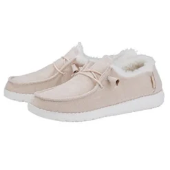 Heydude Hey Dude Wendy Corduroy Cream Shoe
