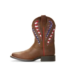 Ariat Kid's Red, White, And Blue Quickdraw VentTEK Square Toe Boot 9 Ariat Kid's Red, White, And Blue Quickdraw VentTEK Square Toe Boot -Western Cowboy Equipment Store 1280 cqPkcZi4kN85