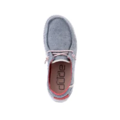 Heydude Hey Dude Wendy Youth Chambray Braid Indigo -Western Cowboy Equipment Store 130125704b