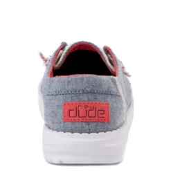 Heydude Hey Dude Wendy Youth Chambray Braid Indigo -Western Cowboy Equipment Store 130125704d