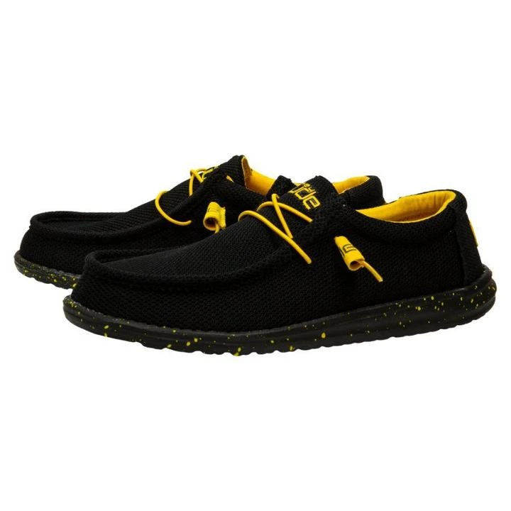Heydude Hey Dude Men's Wally Sox Black & Yellow 1 Heydude Hey Dude Men's Wally Sox Black & Yellow