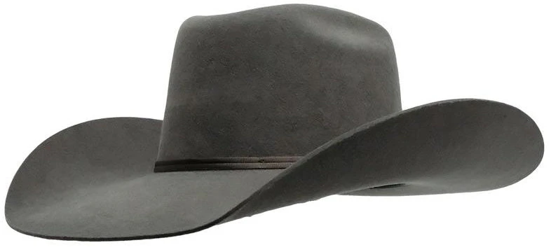 CJ 9th Round Granite 3X Felt Hat 1 CJ 9th Round Granite 3X Felt Hat