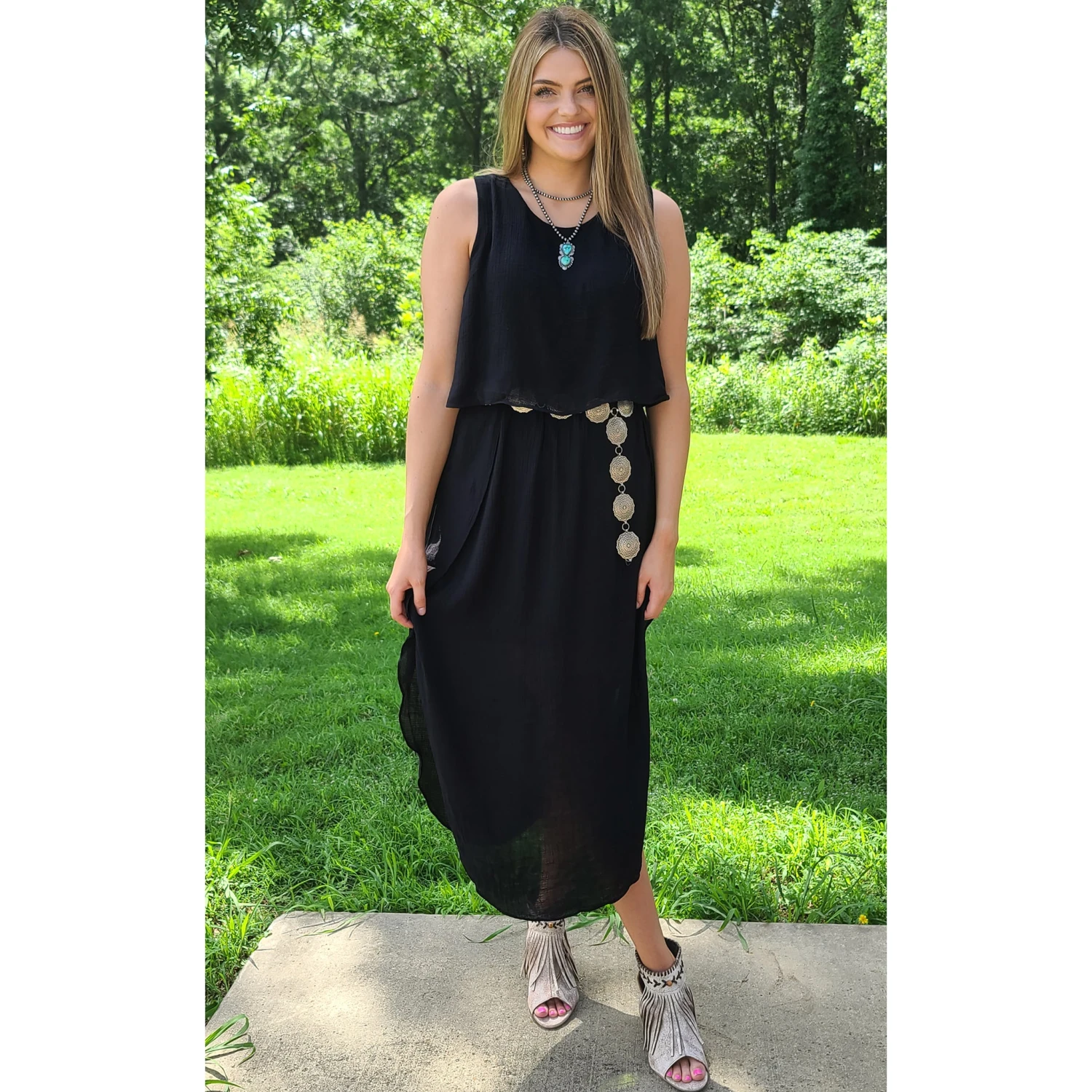 Black Layer Dress 2 Black Layer Dress - Image 2