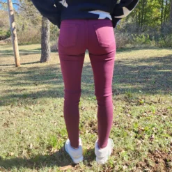 KanCan Burgundy High Rise Skinny Jean -Western Cowboy Equipment Store 20221116 124952