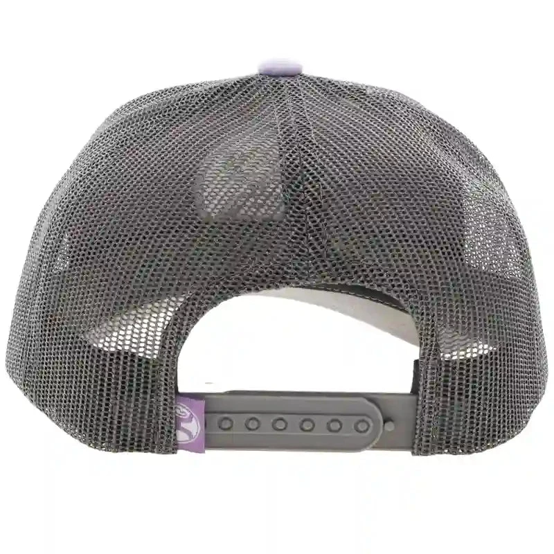 Hooey Mid Profile Purple/Grey Cap-Black Hooey O Patch 2 Hooey Mid Profile Purple/Grey Cap-Black Hooey O Patch - Image 2