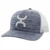 Hooey Mid Profile Multi Blue/White Cap-Hooey Up Logo