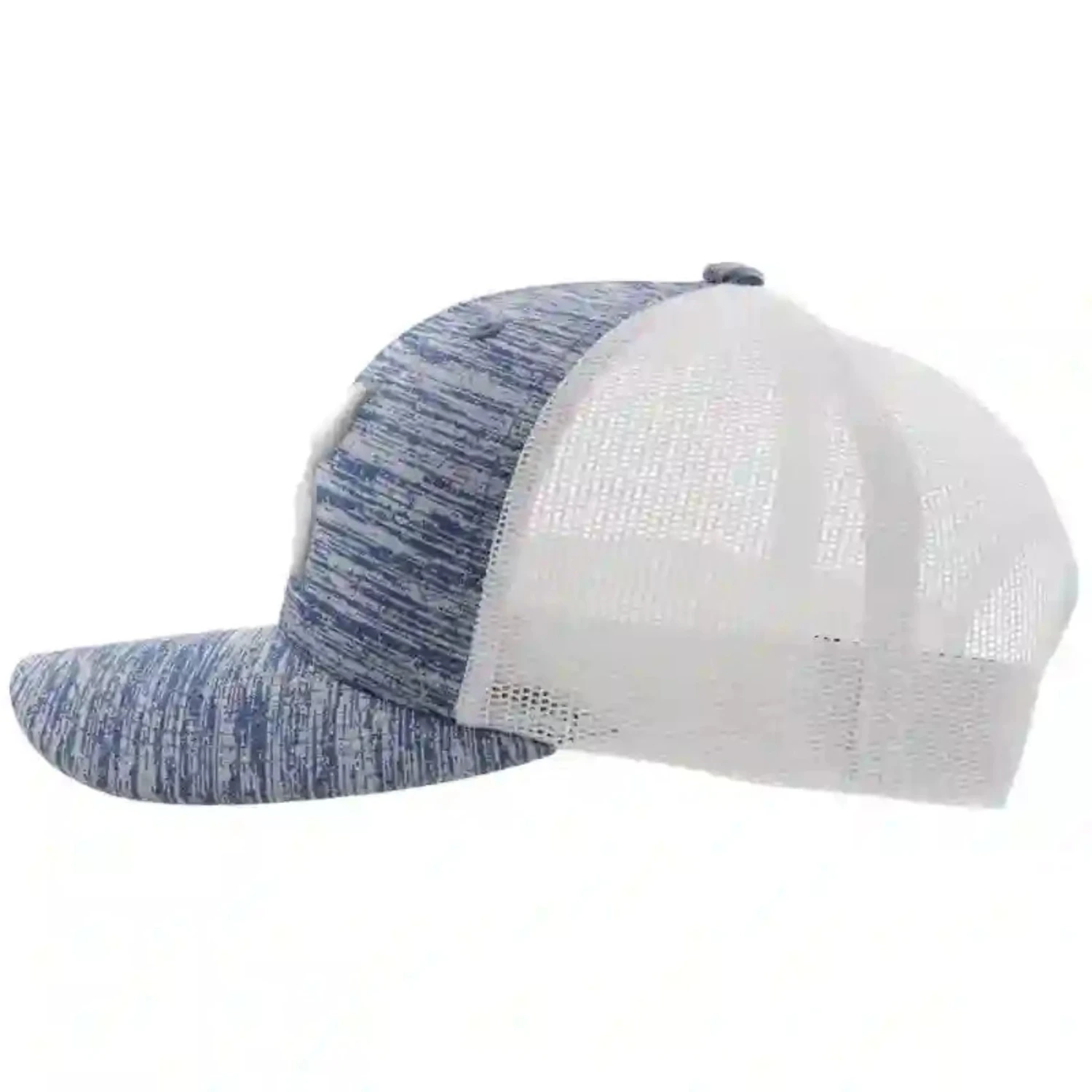 Hooey Mid Profile Multi Blue/White Cap-Hooey Up Logo 2 Hooey Mid Profile Multi Blue/White Cap-Hooey Up Logo - Image 2