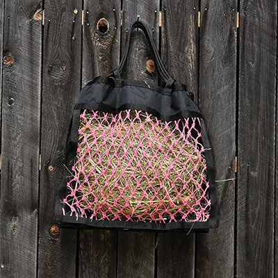 Black And Pink Ultimate Hay Net 1 Black And Pink Ultimate Hay Net