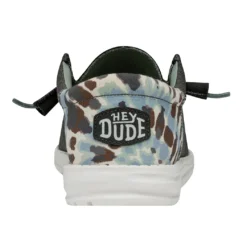 Heydude HEY DUDE WALLY ECO TIE DYE GREY -Western Cowboy Equipment Store 40012 030 WALLYFUNKTIEDYE GREY RIGHTBACK