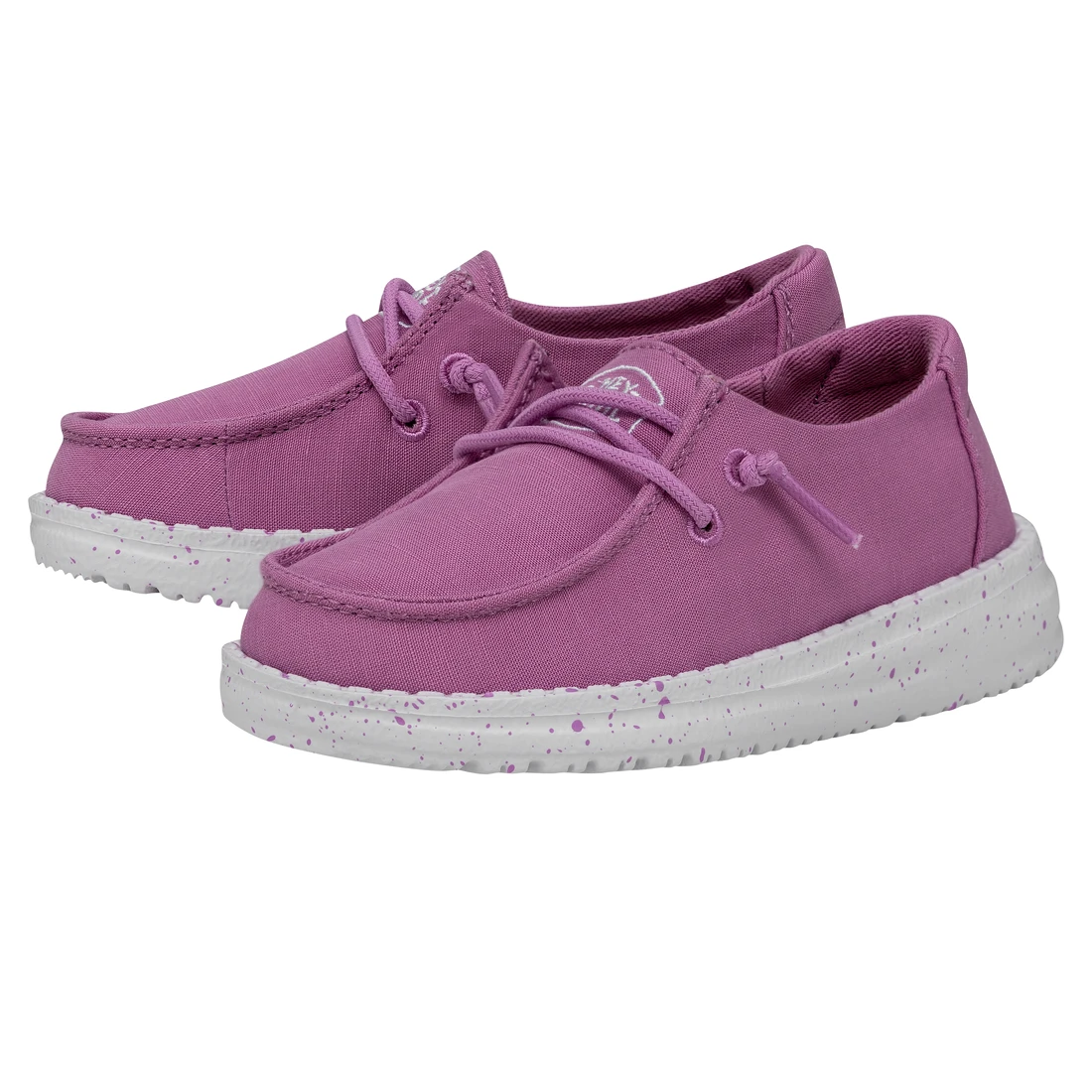Heydude Hey Dude Wendy Toddler Slub Violet 1 Heydude Hey Dude Wendy Toddler Slub Violet