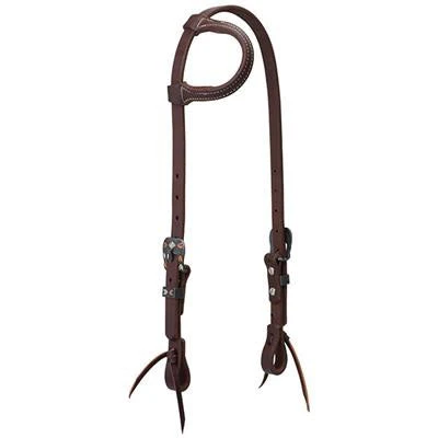 Weaver Leather Chevron Designer Hardware Sliding Ear Headstall 1 Weaver Leather Chevron Designer Hardware Sliding Ear Headstall