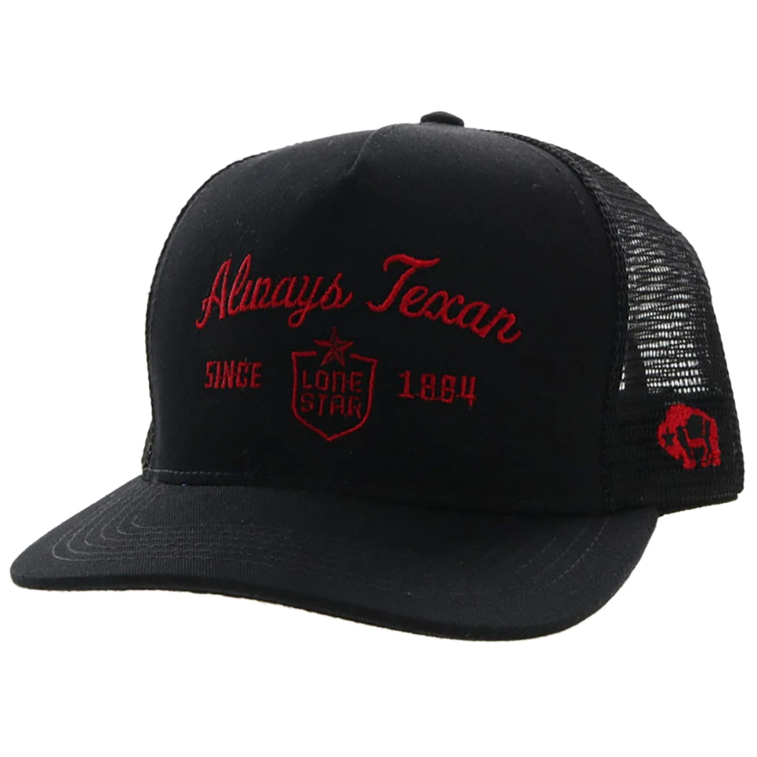 Hooey Lone Star Black Trucker Hat 1 Hooey Lone Star Black Trucker Hat