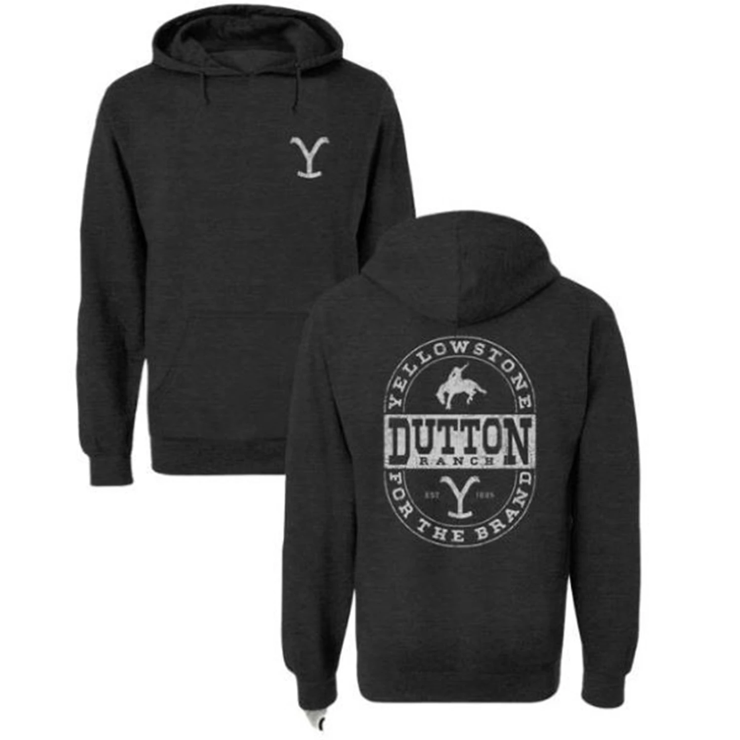 Yellowstone Dutton Ranch Logo Hoodie 1 Yellowstone Dutton Ranch Logo Hoodie