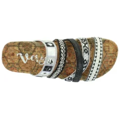 Black & White Strappy Nessie Sandals -Western Cowboy Equipment Store 771405 images 05