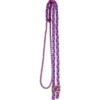 Mustang Purple, Turquoise And Hot Pink Flat Braided Trail Reins