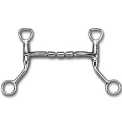 Myler 5" HBT Shank With Sweet Iron Mullen Triple Barrel