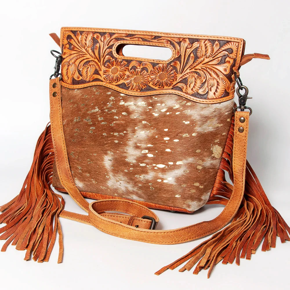 American Darling Cowhide/Fringe Purse 2 American Darling Cowhide/Fringe Purse - Image 2