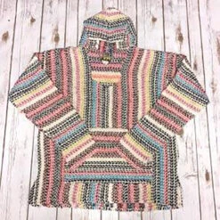 Pastel Pin Stripe Baja Pullover