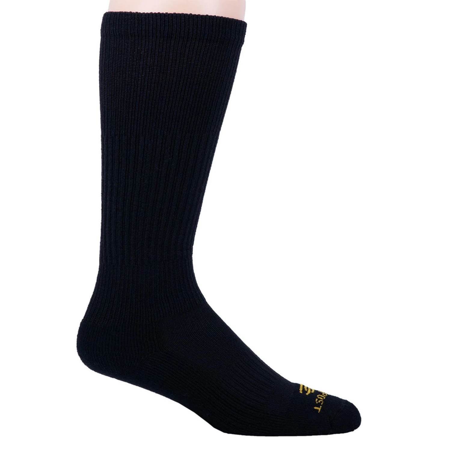 Dan Post Men's Black Over The Calf Sock 1 Dan Post Men's Black Over The Calf Sock