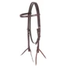 Martin Saddlery 5/8" Double And Stitched Browband Headstall