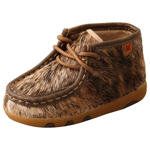 Twisted X Infant Light Brindle Moccasins 1 Twisted X Infant Light Brindle Moccasins