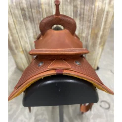 HR Saddlery 16.5 Inch Signature Cutting Saddle -Western Cowboy Equipment Store IMG 8569
