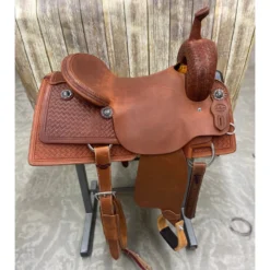 HR Saddlery 16.5 Inch Signature Cutting Saddle -Western Cowboy Equipment Store IMG 8571