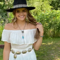 White Maxi Dress 5 White Maxi Dress -Western Cowboy Equipment Store IMG 9116