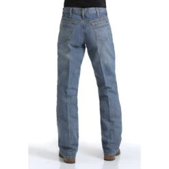 Cinch Men's Relaxed Fit White Label Jeans -Western Cowboy Equipment Store MB92834003 3