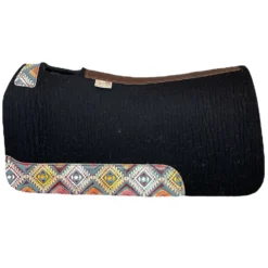 5 Star Barrel Racer Black & Aztec Pad