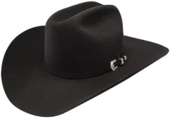 Black Wool Tucker Hat