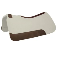 5 Star The Rancher Saddle Pad - Natural W/ Cinch Cutout