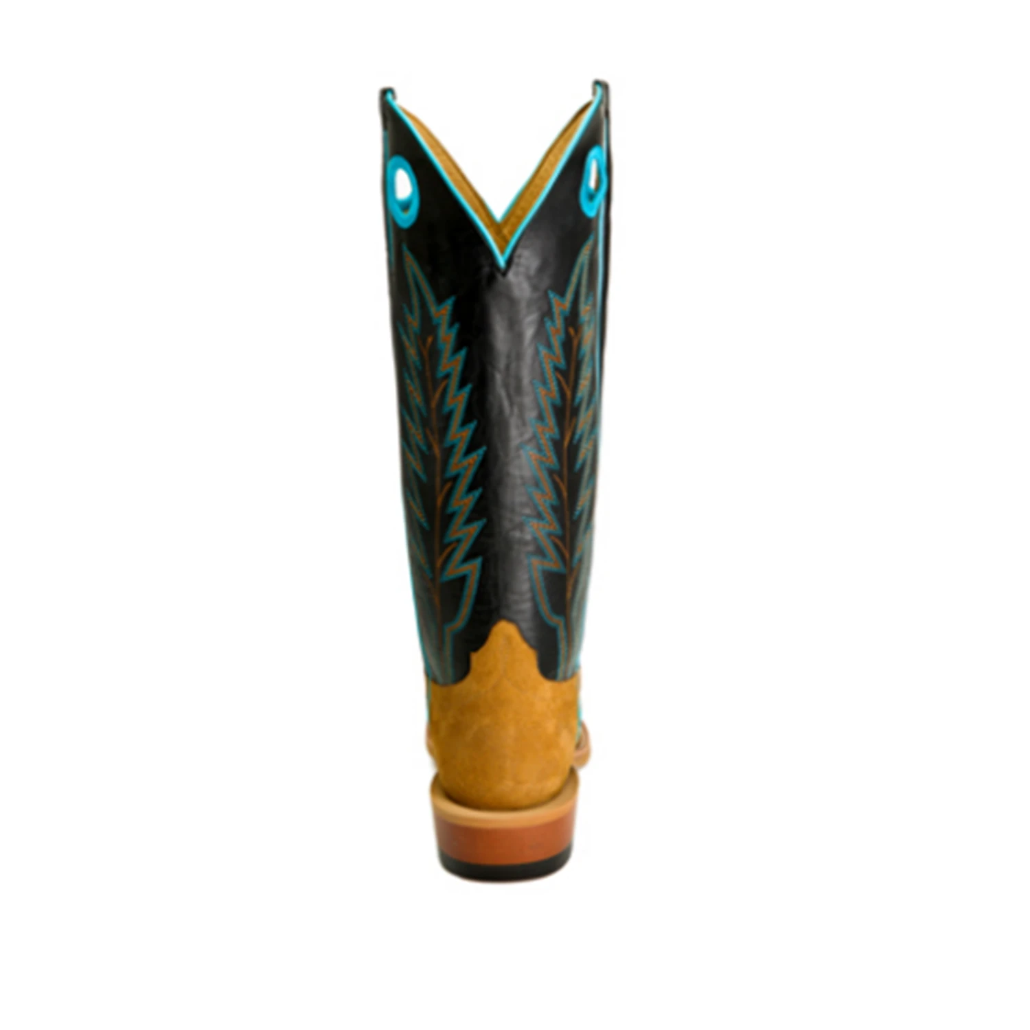 Horse Power Tan Roughout Cowboy Boots 3 Horse Power Tan Roughout Cowboy Boots - Image 3