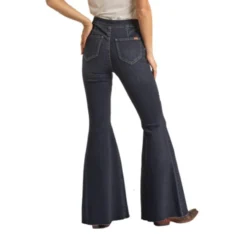Rock & Roll Cowgirl Front Seam Bell Bottom Jeans -Western Cowboy Equipment Store Screenshot2023 06 09154533