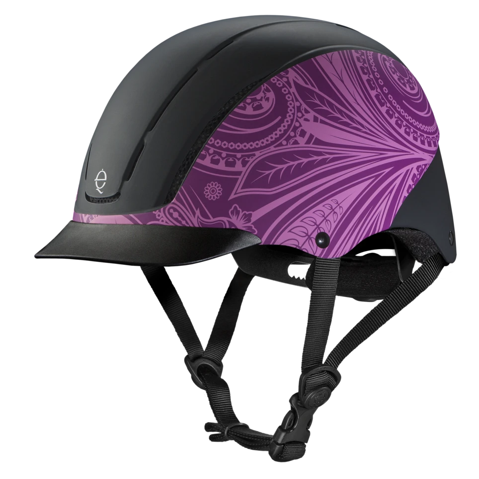 Troxel Spirit Purple Boho Helmet 1 Troxel Spirit Purple Boho Helmet