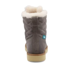 Twisted X Ladies 6" Brushed Nickel Wedge Winter Boot -Western Cowboy Equipment Store WCAW002 back