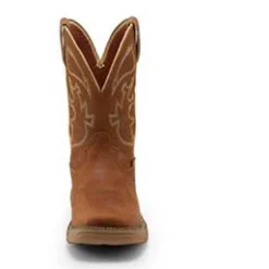 Justin Men's Stampede Rush Waterproof Work Boot Tan -Western Cowboy Equipment Store WK4330 4 medium 00f9cb1f 797f 4905 81b5 7d3e3ada146e