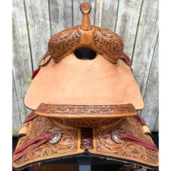 Paul Taylor 15 Inch Floral Barrel Saddle 7 Paul Taylor 15 Inch Floral Barrel Saddle -Western Cowboy Equipment Store barrelback 8fd2d7cc f0c1 4420 88b5 d863c69fd1da