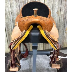 HR Saddlery 14.5 Inch Barrel Saddle -Western Cowboy Equipment Store barrelfront eb7cf7a5 1da6 4e84 885c 0d129b5b1101