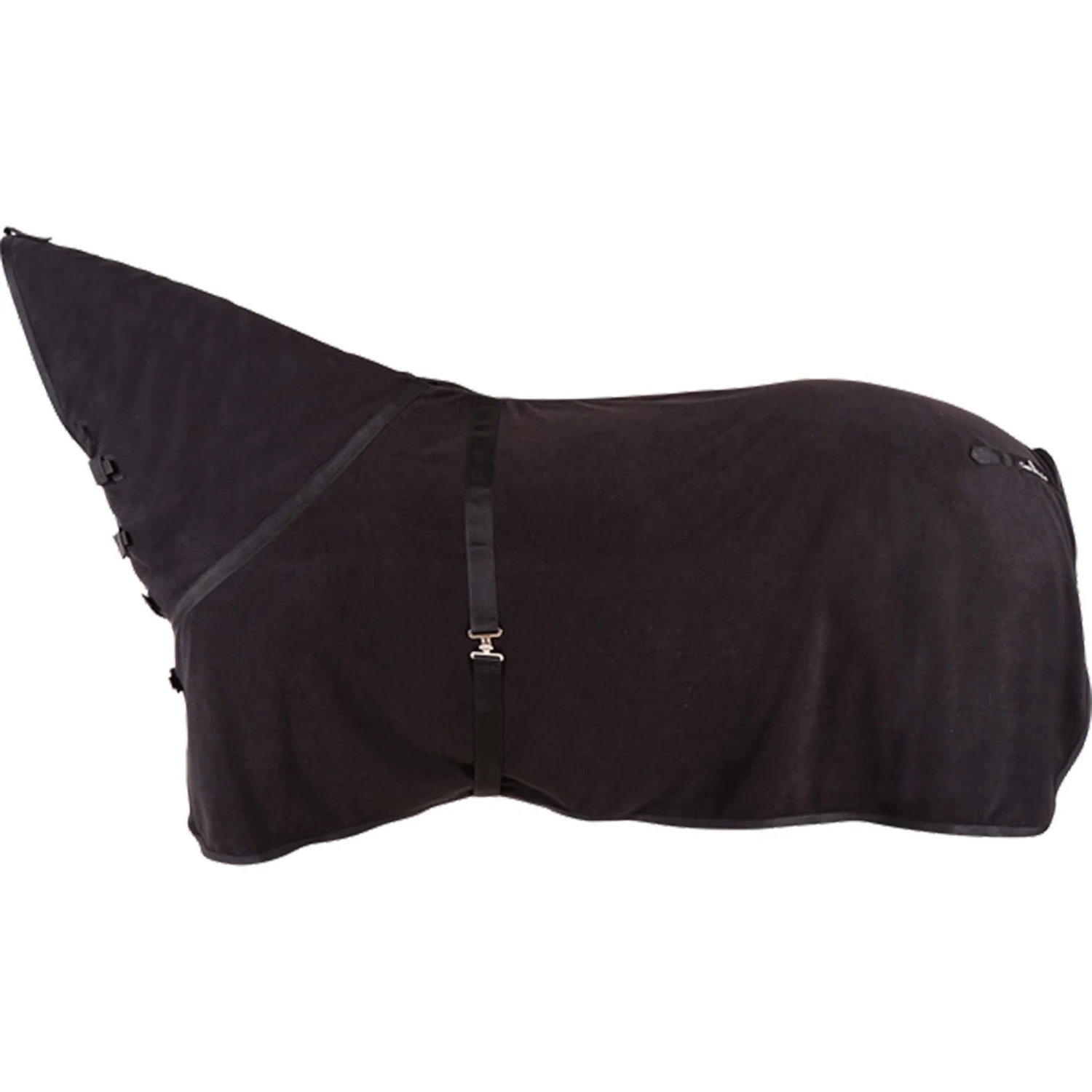 Classic Equine Black Premium Polar Fleece Cooler 1 Classic Equine Black Premium Polar Fleece Cooler
