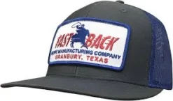 Fast Back Charcoal And Royal Cap