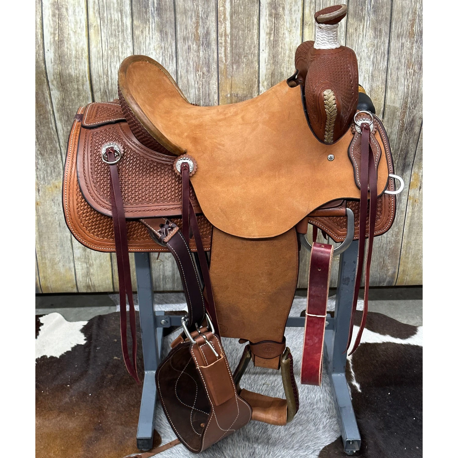 HR Saddlery 15.5 Fits Better Saddle 2 HR Saddlery 15.5 Fits Better Saddle - Image 2