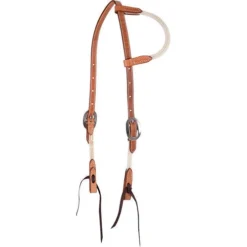 Martin Saddlery Rope And Leather One Ear Headstall